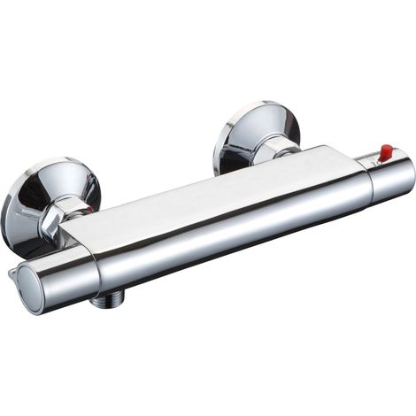 Mitigeur thermostatique chromé - Mélangeur - Fonction eco-stop - MIT/DOU/VIC/CRO (1/5)