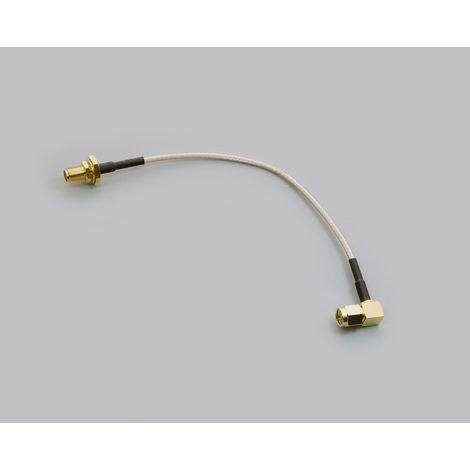 BKL Electronic 0409123 HF-Adapter SMA-Buchse - SMA-Stecker 30.00 cm 1 St.