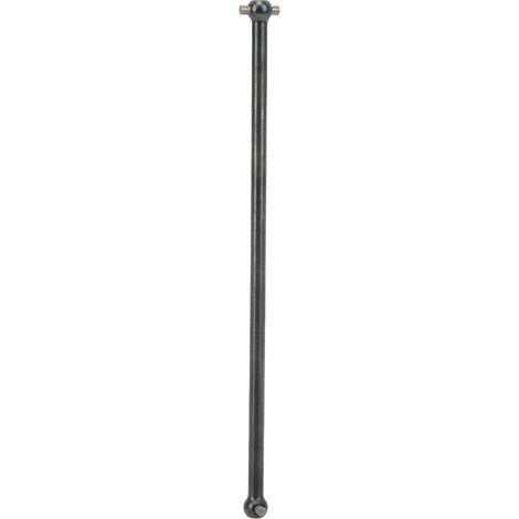 Tige de liaison centrale en acier 157mm pour arbre de transmission RC ARRMA 1/7 1/8 série noire (1/5)