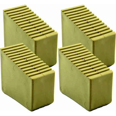 HALBAU Gummifüße für Holzstehleitern 3-8 Sprossen Kleine HB40 - 4 St.
