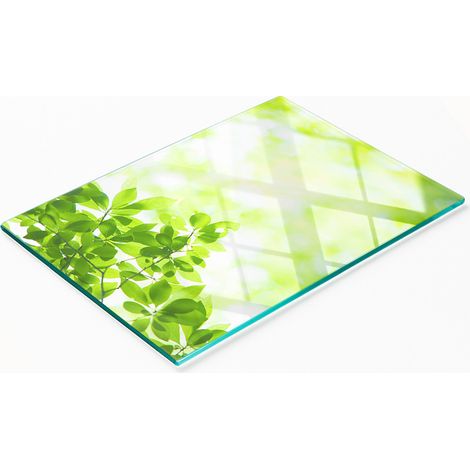Dekorative Küchen-Schneide- und Servierbretter aus Glas, 80 x 52 cm (1/5)