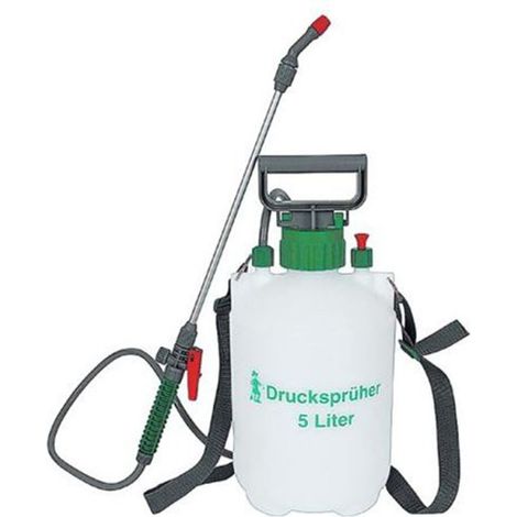 Drucksprüher 5 Liter mit Sprühlanze Gartenspritze Pflanzensprüher Unkrautspritze Unkrautvernichter Feinsprüher Druckbehälter Bewässerung (1/5)