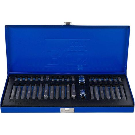 Jeu d Embouts Assortis 40 pcs - Acier, Compact et Pratique, Pro - D-Work (1/5)