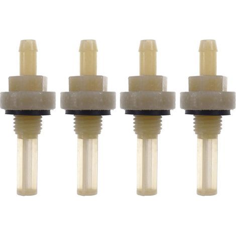 Lot de 4 filtres de joint de réservoir de carburant de rechange pour moteur Honda GX160 GX200 GX240 GX270 GX340 GX390 (1/5)