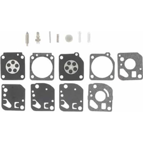 Kit Réparation Membranes Et Joints Carburateur Adaptable Zama Pour Modèle Carburateur C1u Monté Sur Green Machine, Homelite, Ryo (1/2)