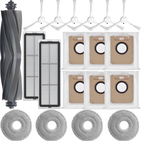 Zubehörset für Xiaomi X20+ / X10+ / Dreame L10s Ultra/L10 Ultra/L10 Prime L10s Pro Gen 2, S10, S10 Pro, S20, S20 Pro Roboter Saugroboter, Ersatzteile Zubehör für Dreame Saugroboter (1/5)
