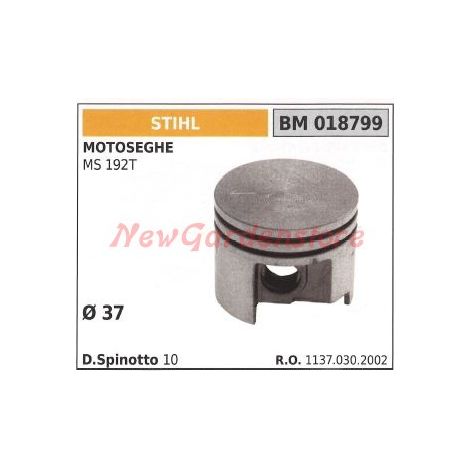 Pistón de motosierra STIHL MS192T 018799