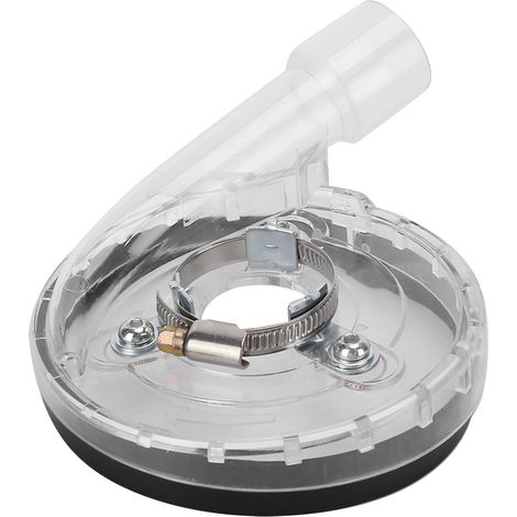 Kit de protection contre la poussière pour meulage à sec, disque à lamelles de 10 cm (4 po), accessoires pour meuleuse d'angle oblique.