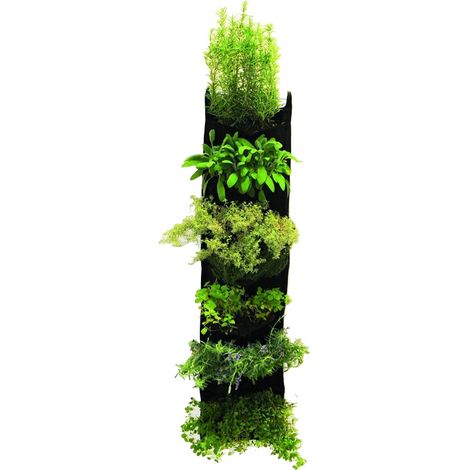 Vasi in feltro appendibili 7 tasche giv03 Mondo Verde