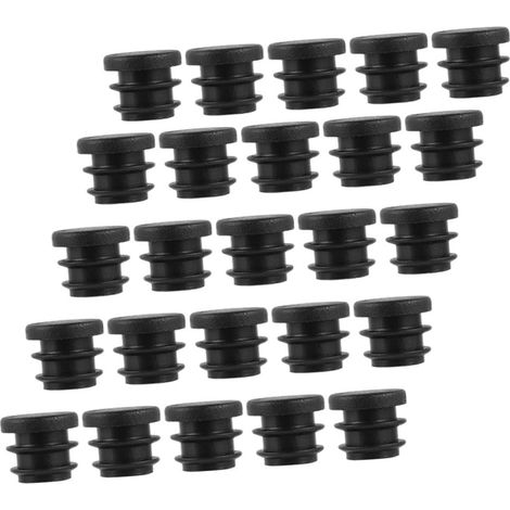 embouts ronds en plastique pour tubes patins de pieds de (1/5)