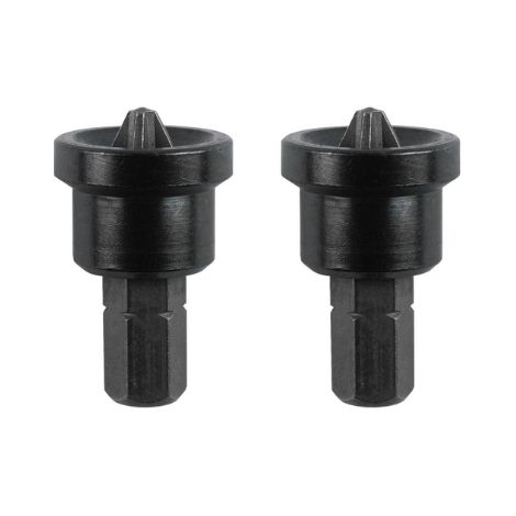 Inserto a croce KWB 2 pz bit con arresto di profondit&agrave per cartongesso