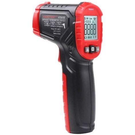 Pair Infrarot-Laserthermometer, digitales Thermometer von -50 °C bis 600 °C für Küche, Pizzaofen, Gebäck, Fleischwaren, Heizung/Klimaanlage, Kühlschrank, Grill und Motoren