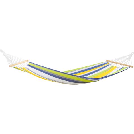 AMAZONAS Tonga kolibri Hängematte Stabhängematte wetterfest 200cmx100 cm bunt