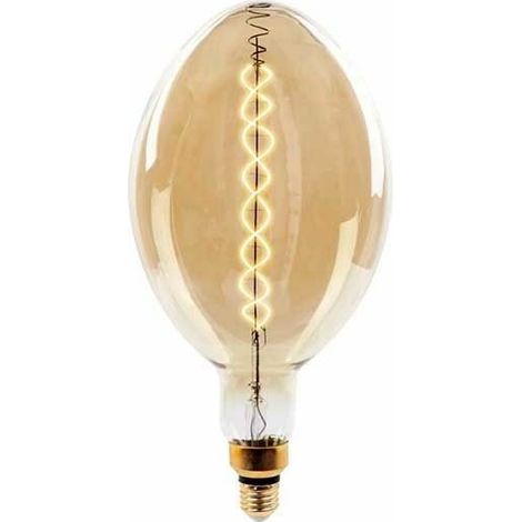 V-Tac VT-2168D LED-Lampe 8W Vintage XL BF180 Zweifaden-Spirale Bernsteinglas E27 2000K Dimmbar – Artikelnummer 7463 (1/5)