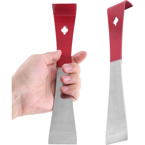 Bienenstockschaber mit roter Oberfläche – Professioneller Edelstahlschaber, 25 cm (1/5)