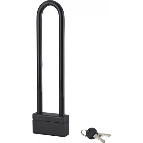 Antifurto a U con arco rivestito in acciaio cementato Ø 10 mm, larghezza 70 mm, altezza 300 mm – THIRARD