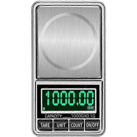 Tragbare digitale Waage für Goldschmuck, professionelle Mini-Digitalwaage im Taschenformat, präzise elektronische Waage, Genauigkeit 1 kg/0,1 g, Modell DH-938C (1/5)