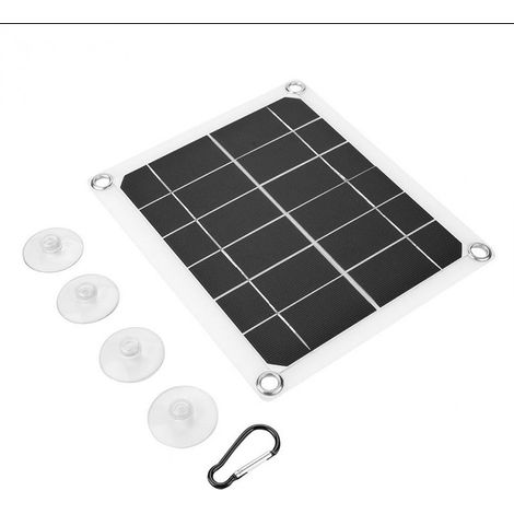 Panneau solaire 10W, chargeur de batterie Portable double USB 5V 2A, panneau solaire, chargeur de voiture pour téléphone Portable, Camping en plein air