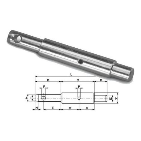 PERNO INTERCAMBIABILE PER ATTREZZI AGRICOLI FIAT 5102993 (20097)