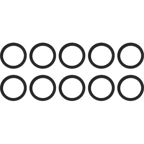 De'Longhi Guarnizione Gruppo EC685/EC680 – Ø Interno 4,55 cm, Resistente fino a 150°C – Silicone Alimentare Nero – Design Elegante e Funzionale – Ideale per Manutenzione Macchine da Caffè Domestiche (1/5)