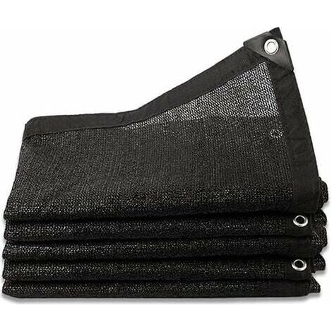 Filet D'Ombrage 8 Broches Ombrage 80% Renforce éPaissir Voile Ombrage, Serres Filet Coupe-Vent avec Oeillets(3x4m) (1/4)