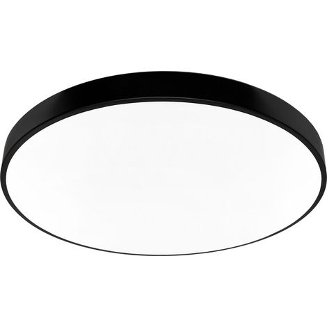 Plafoniera LED IdeaLED Houston 60W 60cm 4000K nera (1/4)