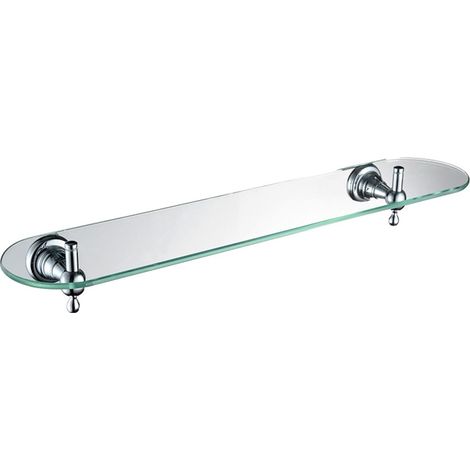 Bristan 1901 Glass Shelf - Chrome Plated (1/3)
