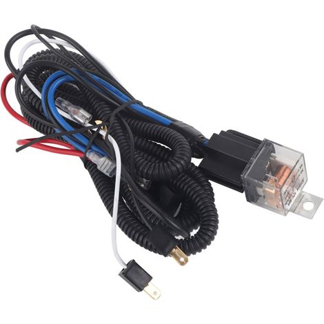 Relé de arnés de bocina de alta resistencia, kit de relé ligero, universal para camiones y automóviles. (1/5)