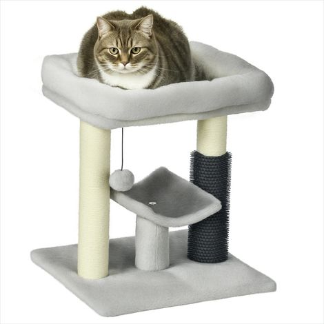 SunJet Arbre à chat, tour pour chat, compact 48 cm avec panier - Réf. XIQCKG6Y45ID (1/5)
