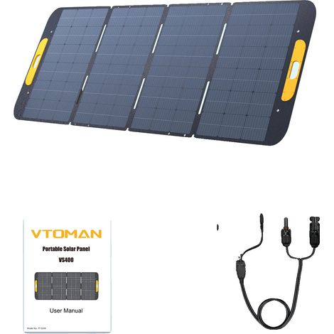 Pannello solare, design pieghevole, alta efficienza, VS400 (1/2)