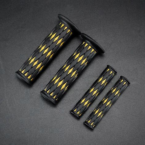 Accessoires pour motos, poignées de frein, gants, modifications pour scooters électriques, poignées de klaxon universelles, revêtements en caoutchouc antidérapants et confortables (voir le revêtement (1/5)