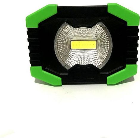 Lampe solaire verte en forme de chauve-souris, lampe de camping portable, lampe de travail portable haute intensité pour le camping (1/4)