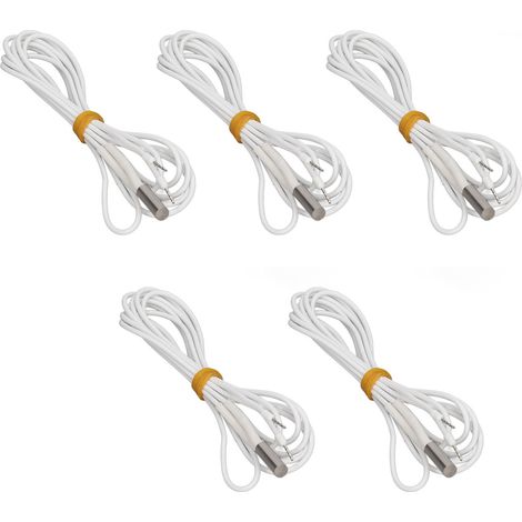 5-teiliges Heizpatronen-Set aus Edelstahl, 70 W, 24 V, Heizrohr für 3D-Drucker Ender 3, Nickel-Chrom-Draht, 1 m (1/5)