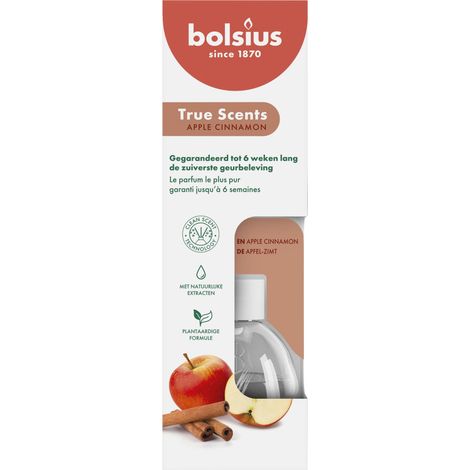 Bolsius Raumduft 60 ml True Scents Apfel-Zimt