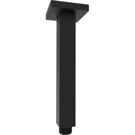 Sapho Duchas - Brazo de ducha de techo, 20 cm, negro mate 1205-07B (1/2)