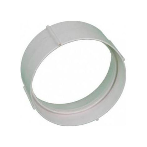 FPLUS empalme redondo 100x41mm. , Empalme Redondo para tubo 100 de salidas de humos.