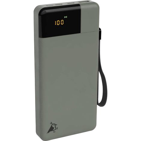 Aqiila Powerbird B20M Powerbank (batterie supplémentaire) 20000 mAh LiPo USB-A, USB-C® vert mousse Y274753 (1/5)