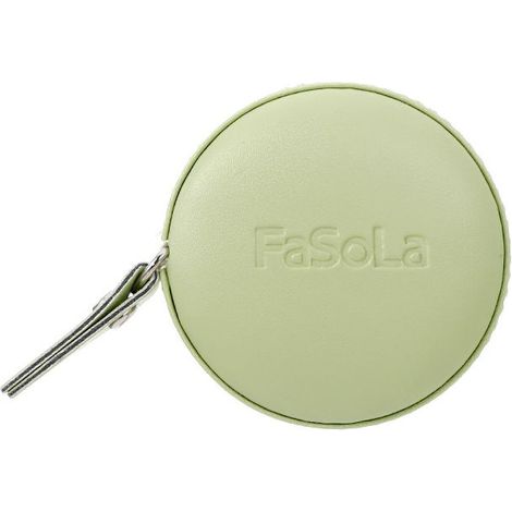Mètre ruban mini rétractable rond 1 pièce, outil de mesure compact portable vert