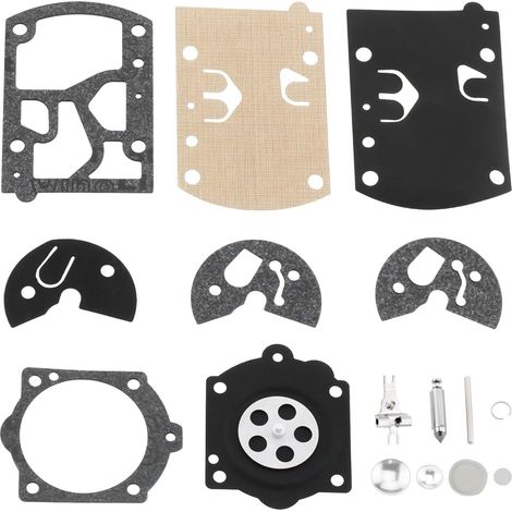 Rasenmähervergaser-Reparatursatz, kompatibel mit Walbro WB37 K10-WB WB-2 WB-3 WB-5 WB-26, kompatibel mit Paramotor, kompatibel mit Husqvarna