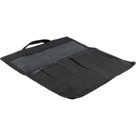 Sturdy carrying bag for garden tools with pockets, perfectly designed to organize your outdoor equipment (black) (1/5)