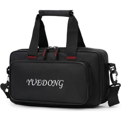 Sac Portátil para Pedales de Guitarra Bolsa de Pedal Multiefectos Tela Oxford Bolsa de Transporte para Pedales con Protección Interior Acolchada (40 x 27 x 10) (1/5)