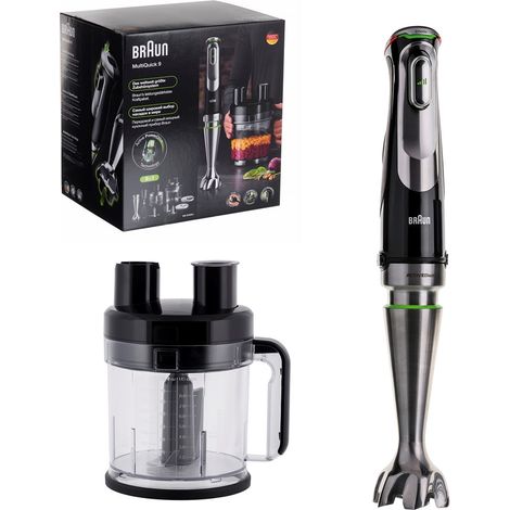 Multiquick 9 MQ 9195XLI Hand blender Premium black/brushed stainless steel (1/5)
