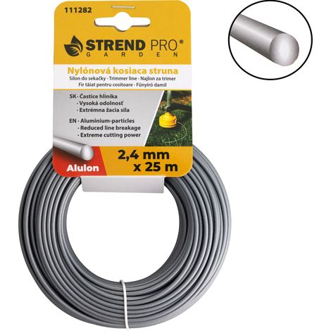Trimmerfaden Alulon ADR 2,4 mm, L-25 m, rund