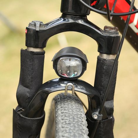 36-60V LED-Fahrradbeleuchtung, wasserdicht, robust, mit Hupe, Fahrradfrontlicht (1/5)