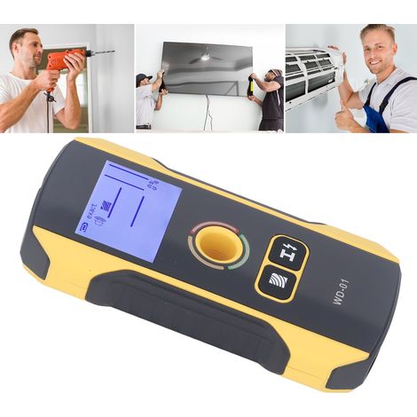 Détecteur mural FNIRSI WD-01 - Dispositif de vision 6 en 1 pour la mesure et le scan des fils dissimulés dans les tuyaux d'armature en acier des murs (1/5)