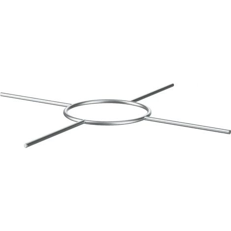 Bosch Accessori scarico fumi FC-O80 Supporto tubo flessibile pozzo, d:80mm, 7738112738