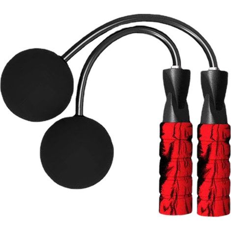Corde à sauter, corde à sauter sans fil pour le fitness, corde à sauter lestée ajustable pour hommes, femmes et enfants