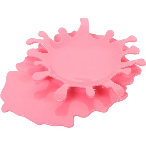 1 x Repose-cuillère en silicone, anti-éclaboussures, pour ketchup et ustensiles, support créatif de gobelet (1/5)