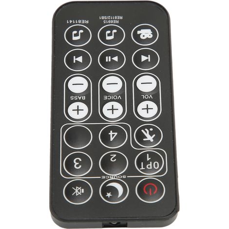 Télécommande universelle pour barres de son Polk compatible avec RE6915, RE8114, RE8112 et RE69151 (1/5)