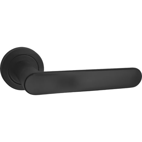 Satz Domino-Türgriffe, konisch, verchromt, für PZ-Einsatz 72 mm (1/5)